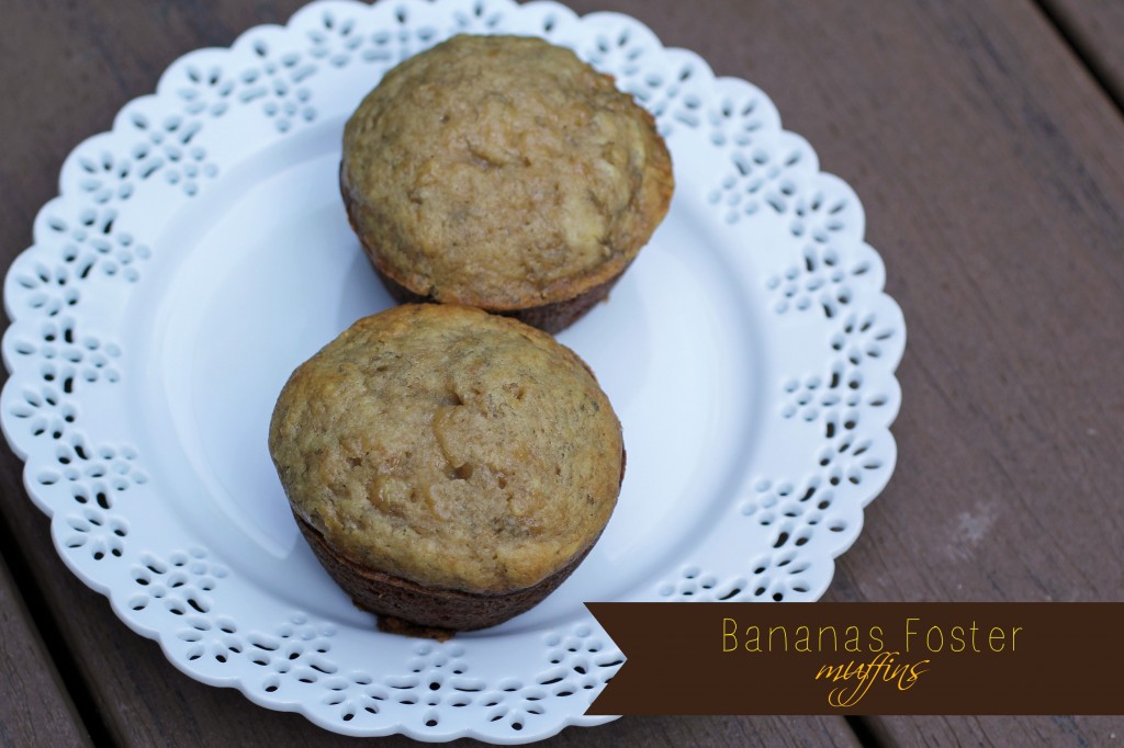 Bananas Foster Muffins