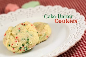 Cake Batter Cookies 2